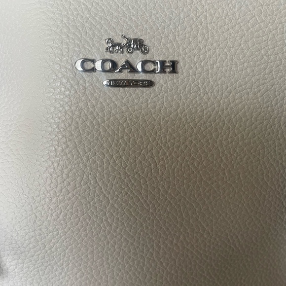 Coach Charlie Carryall 25137 Chalk White With Strap - Picture 2 of 10